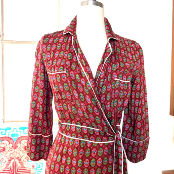 CLAUDIE PIERLOT ROLEE BELTED WRAP MAXI DRESS - Picture 4 of 9